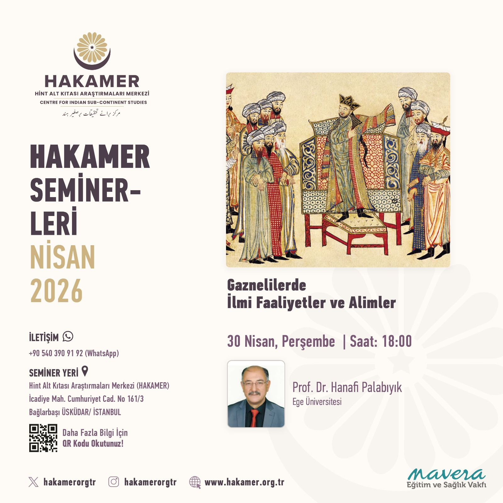 Nisan Semineri-5/ 23 Nisan 2026, Saat: 18.00