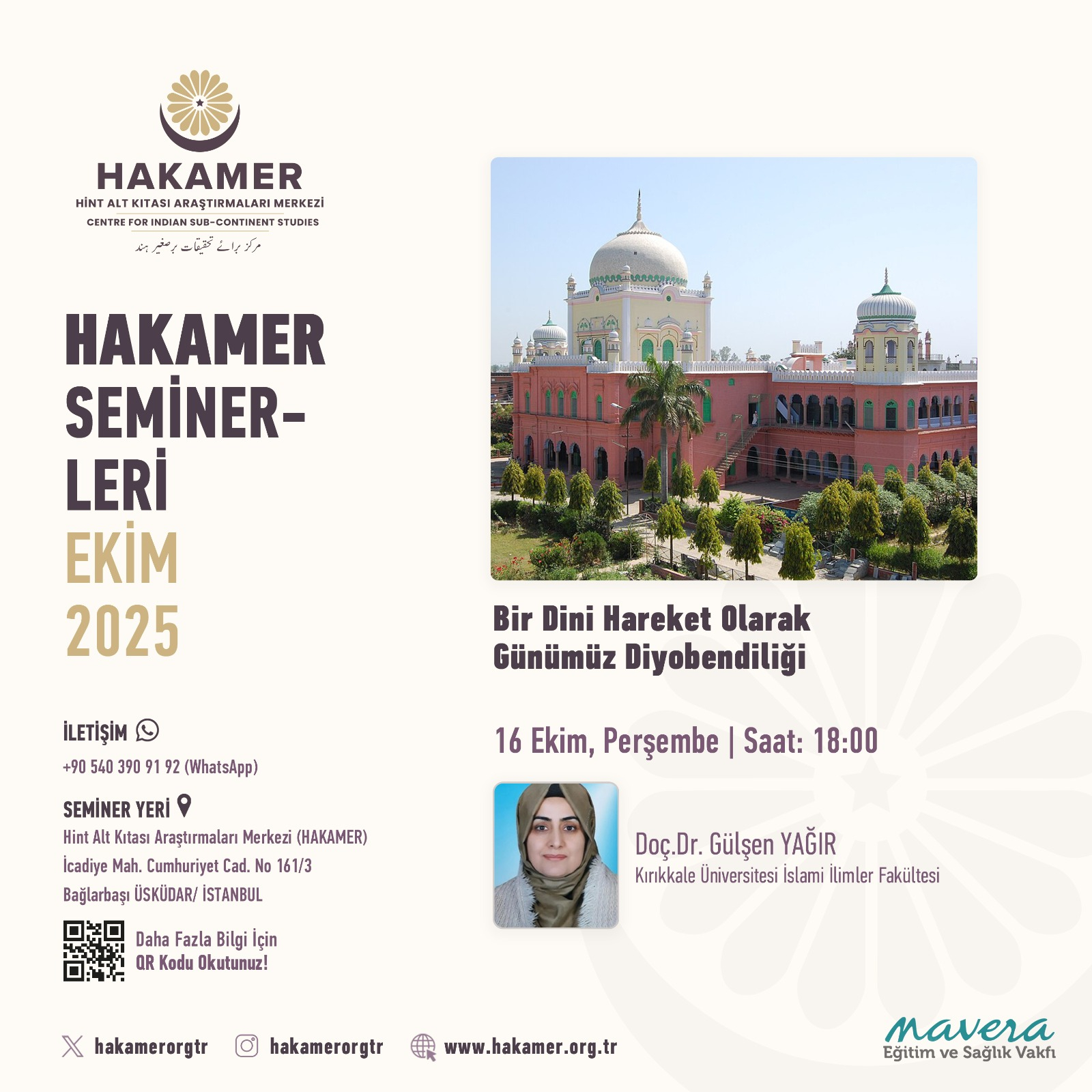 Ekim-25 Seminer-3/ 16 Ekim 2025, Saat: 18.00